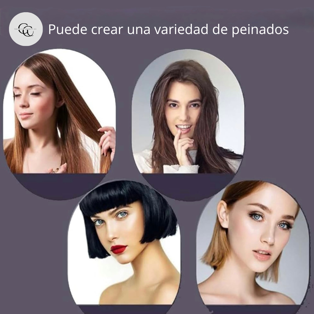 Cepillo alisador de pelo profesional